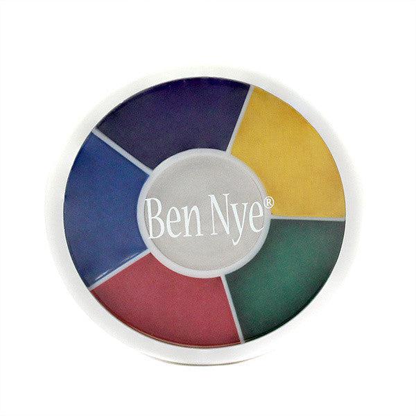 Ben Nye Lumiere Creme Wheel - 6 Color Professional Makeup Palette for Stage & Special Effects - Perfect for Halloween, Cosplay & Theatrical Performances