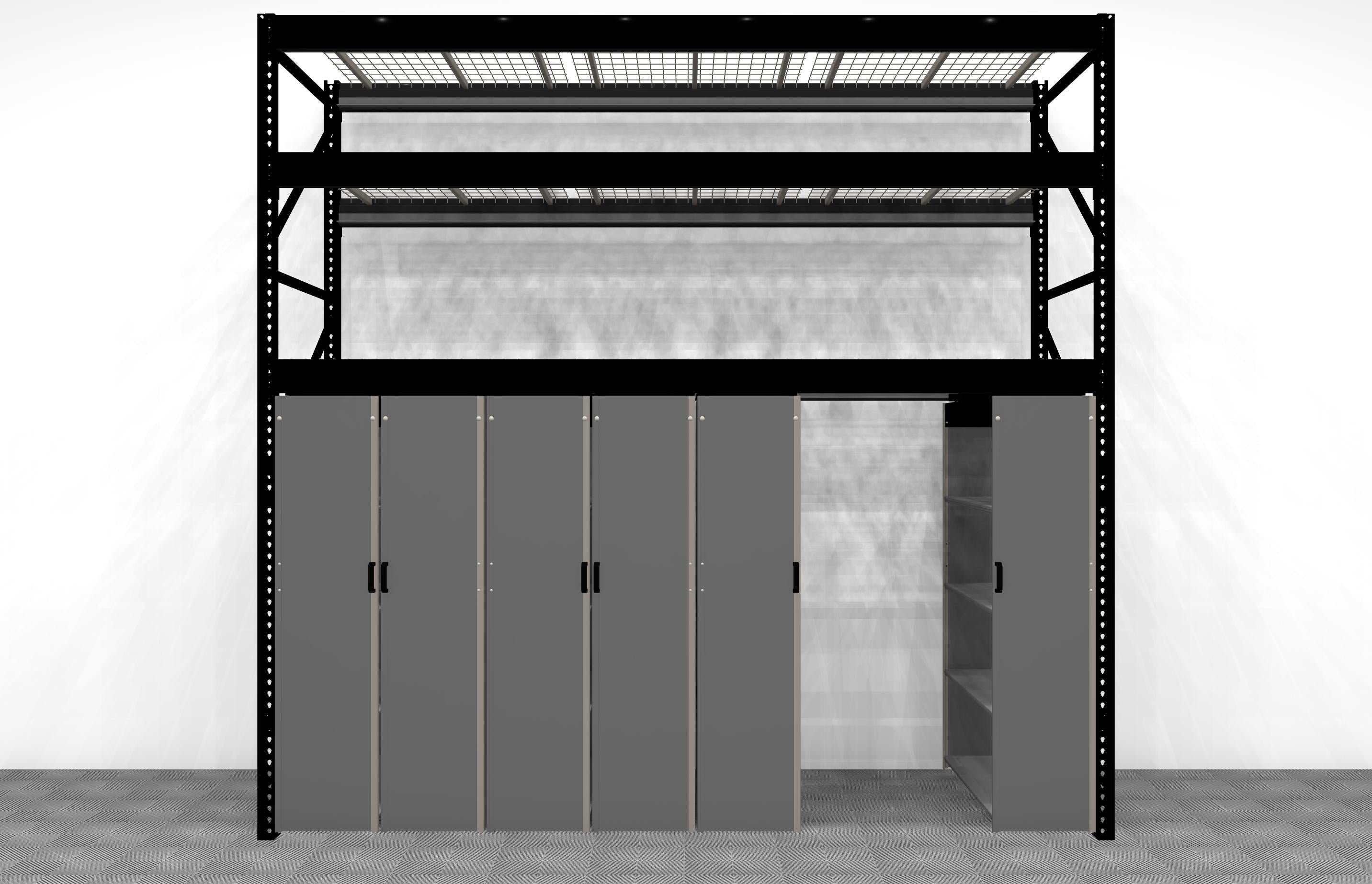 Levrack Heavy Duty Storage Shelving Units - Durable Metal Shelves for Garage, Warehouse & Home Organization