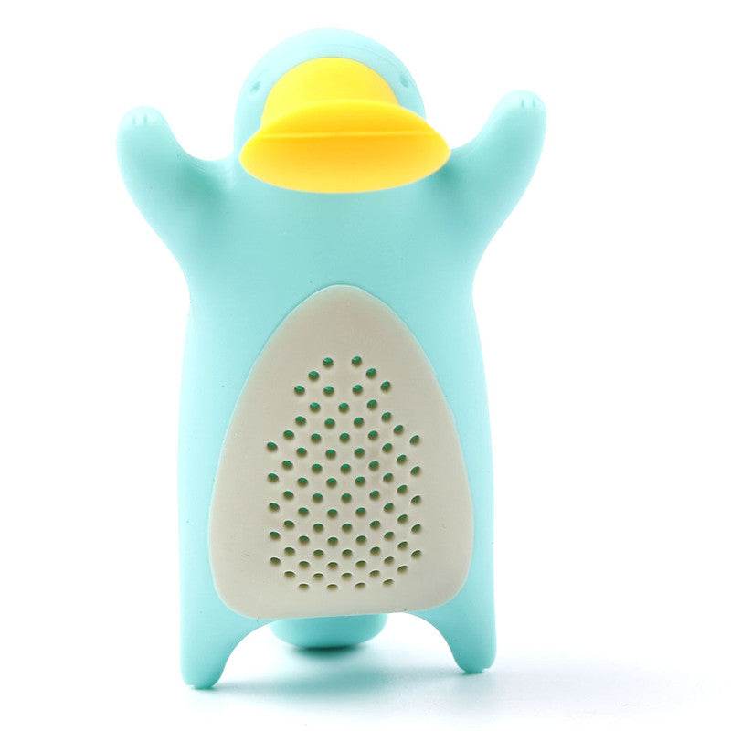 Premium Platypus Tea Infuser - Silicone Loose Leaf Tea Strainer with Handle - Perfect for Hot & Iced Tea, Herbal Infusions - Ideal for Home, Office, Travel & Gifts