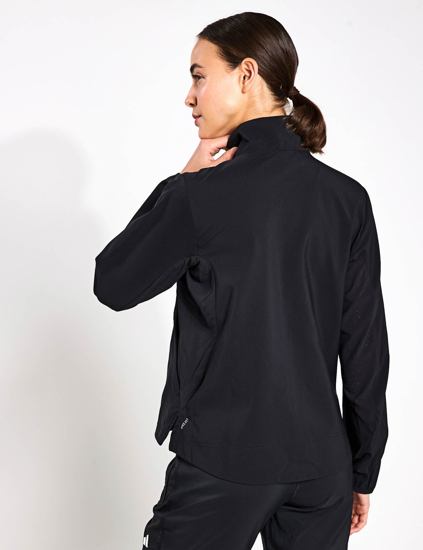 Adizero Essentials Running Jacket for Men & Women - Lightweight Waterproof Windbreaker for Outdoor Jogging & Training - Black