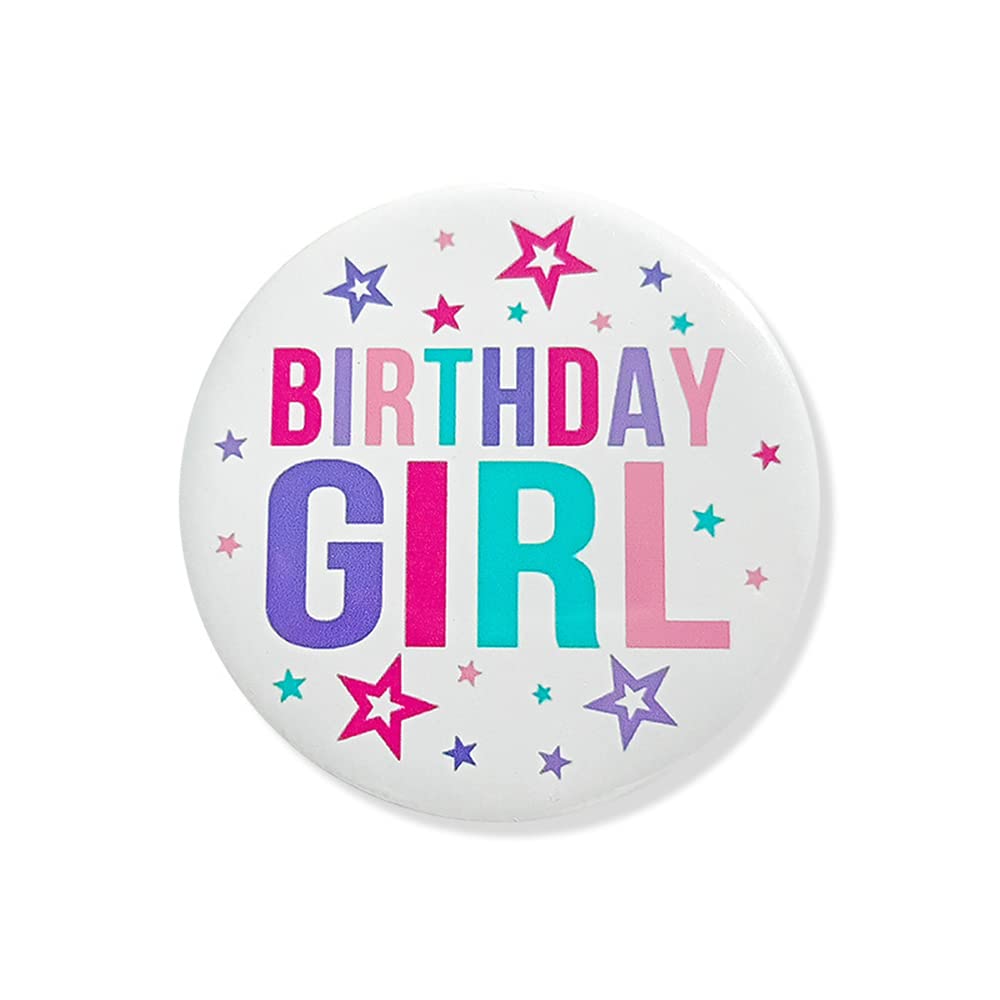 Birthday Button Pin - Fun Party Lapel Pin & Corsage Badge for Birthday Celebrations, Costume Accessories - Perfect for Birthday Parties, Office Celebrations & Special Events