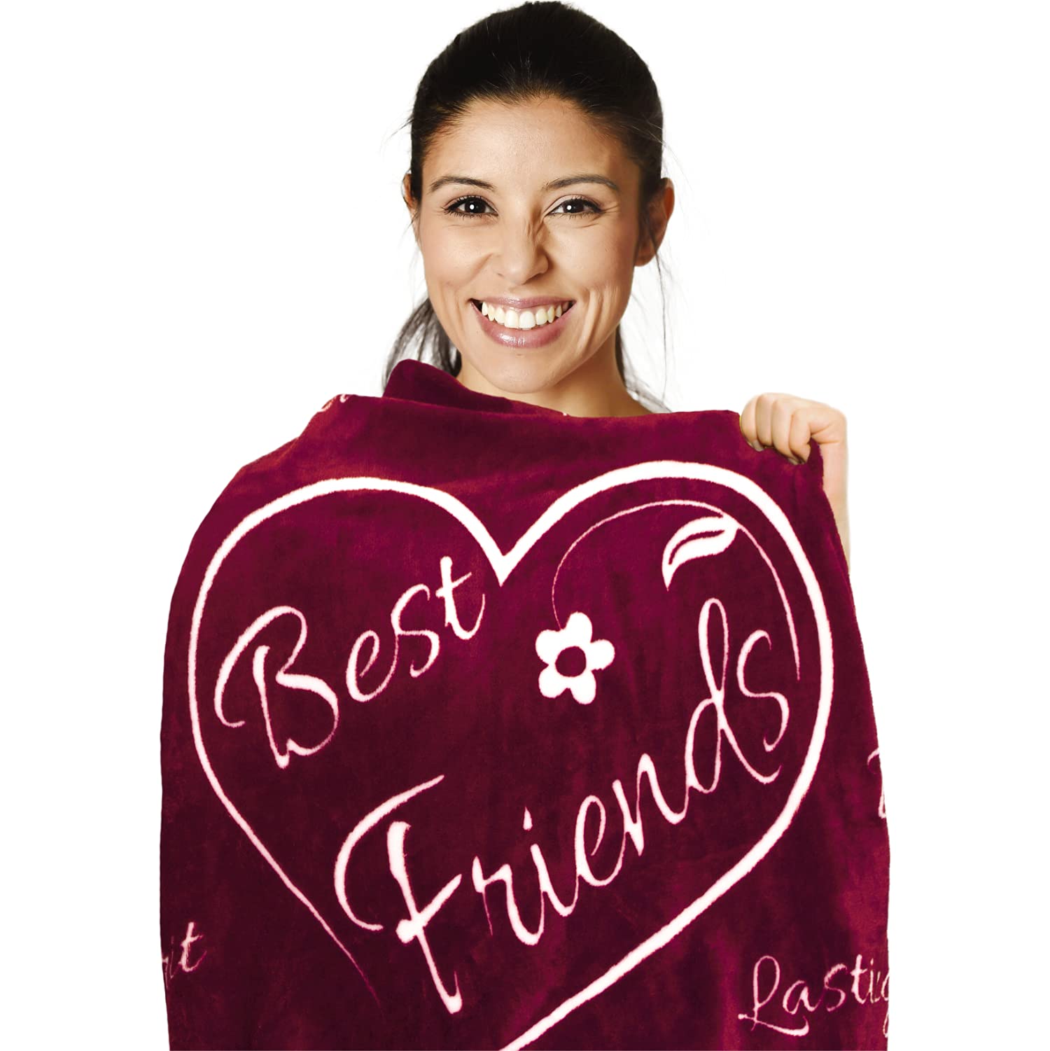 Best Friend Blanket - Merlot Red 65