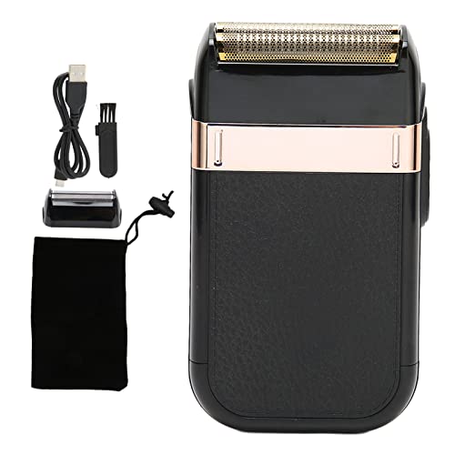 Premium Electric Foil Shaver for Men - Rechargeable Multifunctional Hair Trimmer with Detachable Blades, 1000mAh Battery - Perfect for Travel, Home & Professional Grooming