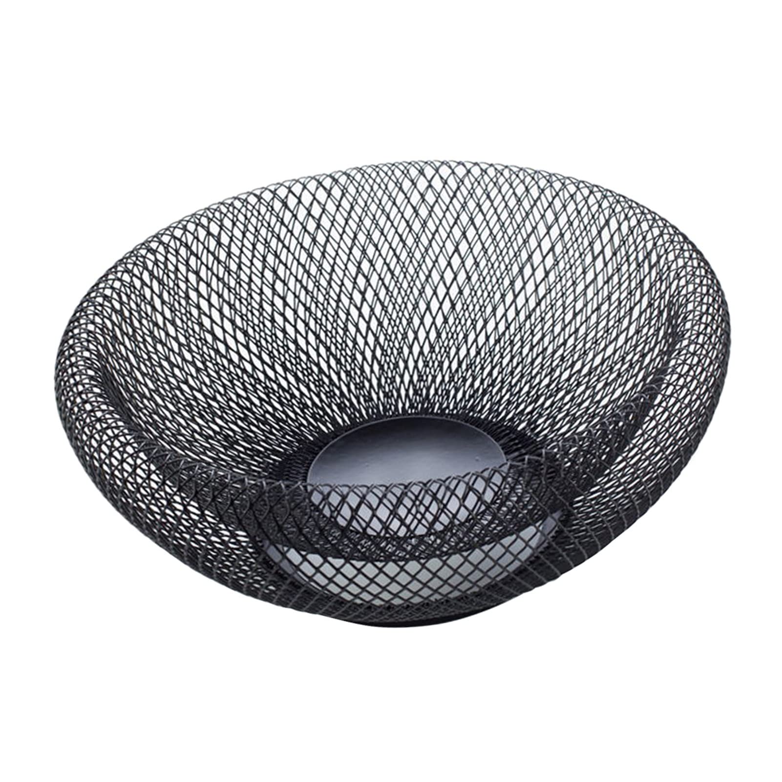 Multifunctional Double Wall Mesh Storage Basket - Decorative Metal Fruit & Snack Bowl for Kitchen Countertop, Dining Table Centerpiece (2-Pack) | Perfect for Organizing Fruits, Vegetables, Snacks, and Home Decor
