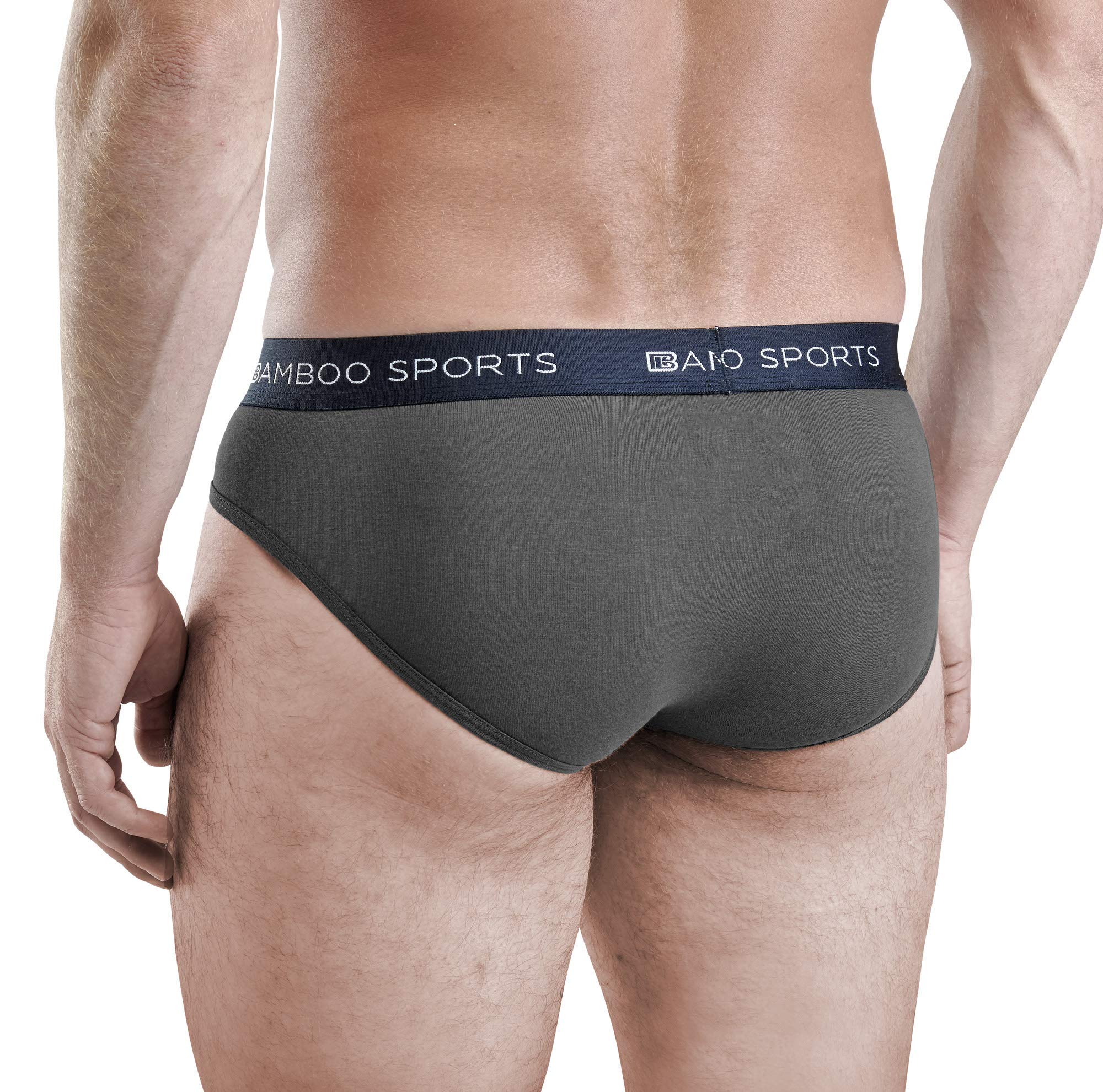 Men's No Fly Briefs - Super Soft & Comfortable Cotton Underwear for Everyday Wear & Active Lifestyle