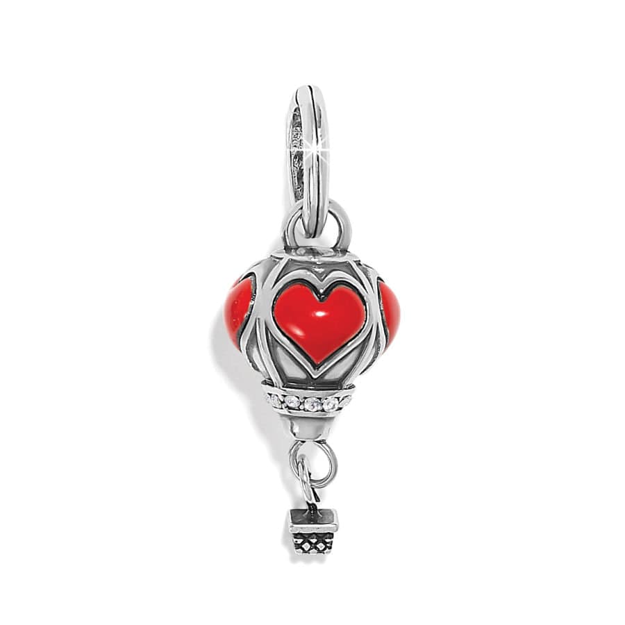 Carry Me With Love Charm - Elegant Heart Pendant Necklace for Women, Sterling Silver Jewelry Gift for Her | Perfect for Valentine's Day, Anniversary & Romantic Occasions