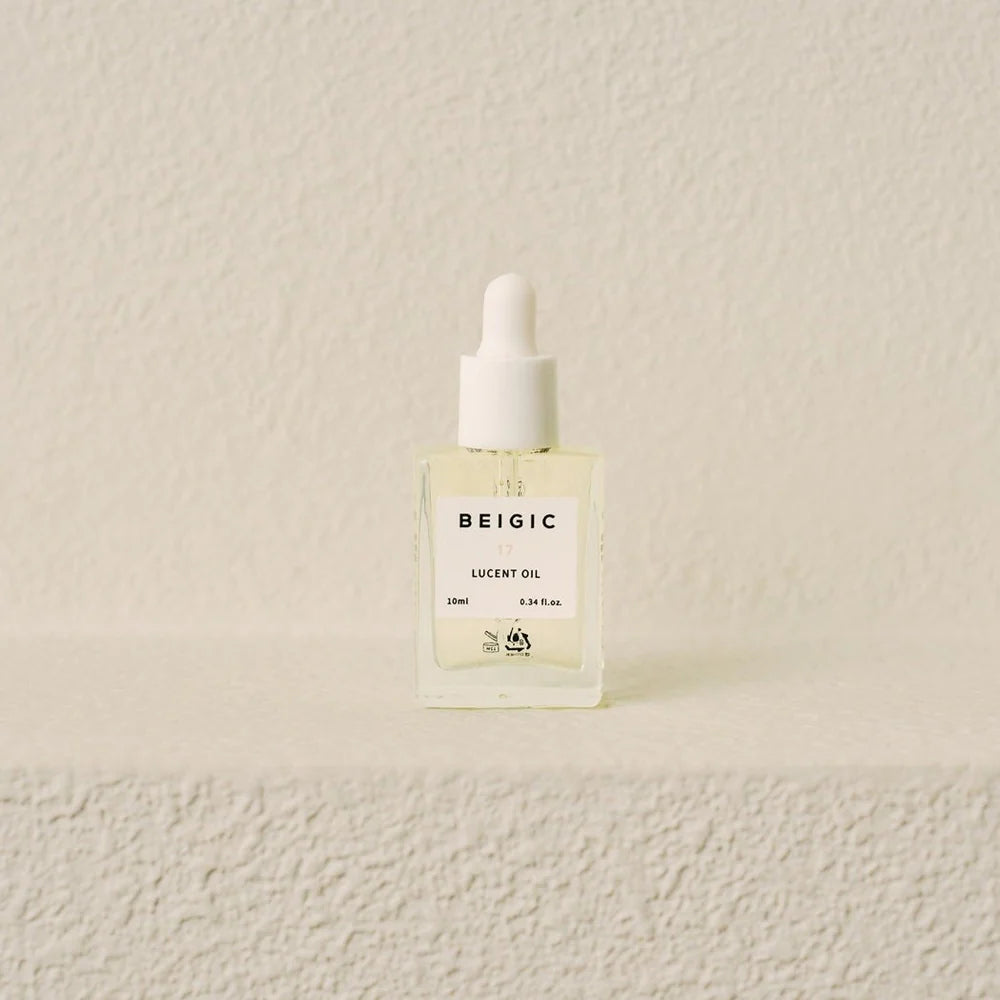 BEIGIC Lucent Oil 37ml - Natural Face Moisturizer for Glowing Skin | Hydrating & Nourishing Facial Oil for Day & Night Use | Perfect for Dry, Sensitive & Mature Skin Care Routine