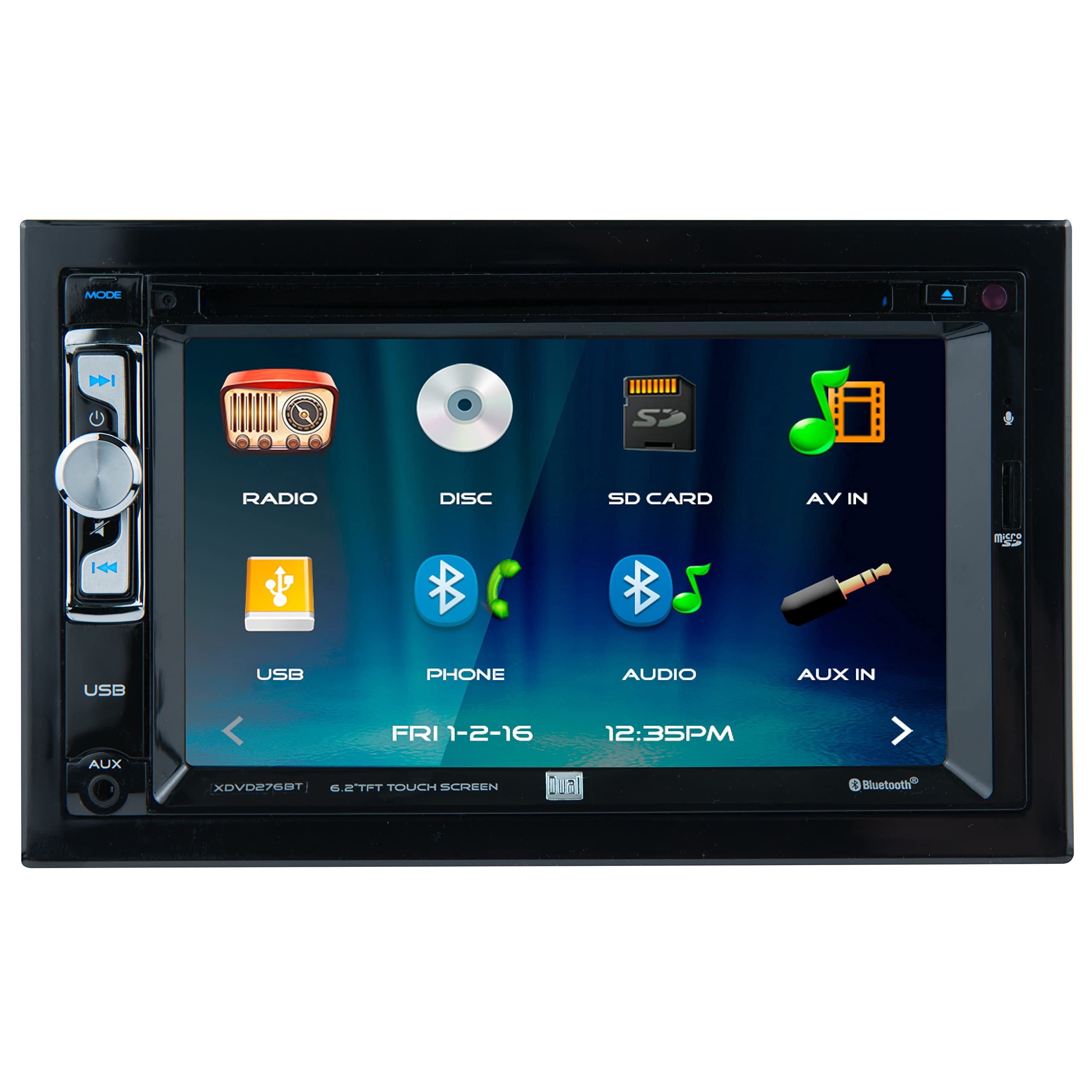 Dual Electronics XDVD276BT 6.2