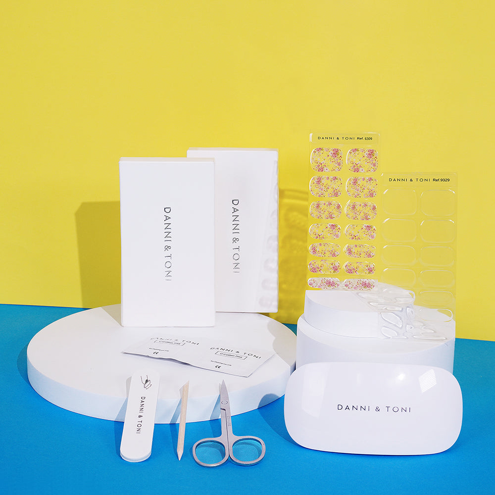 Professional Clear Style Gel Manicure Kit for Long-Lasting Nails - Perfect for Home Salon & DIY Nail Art
