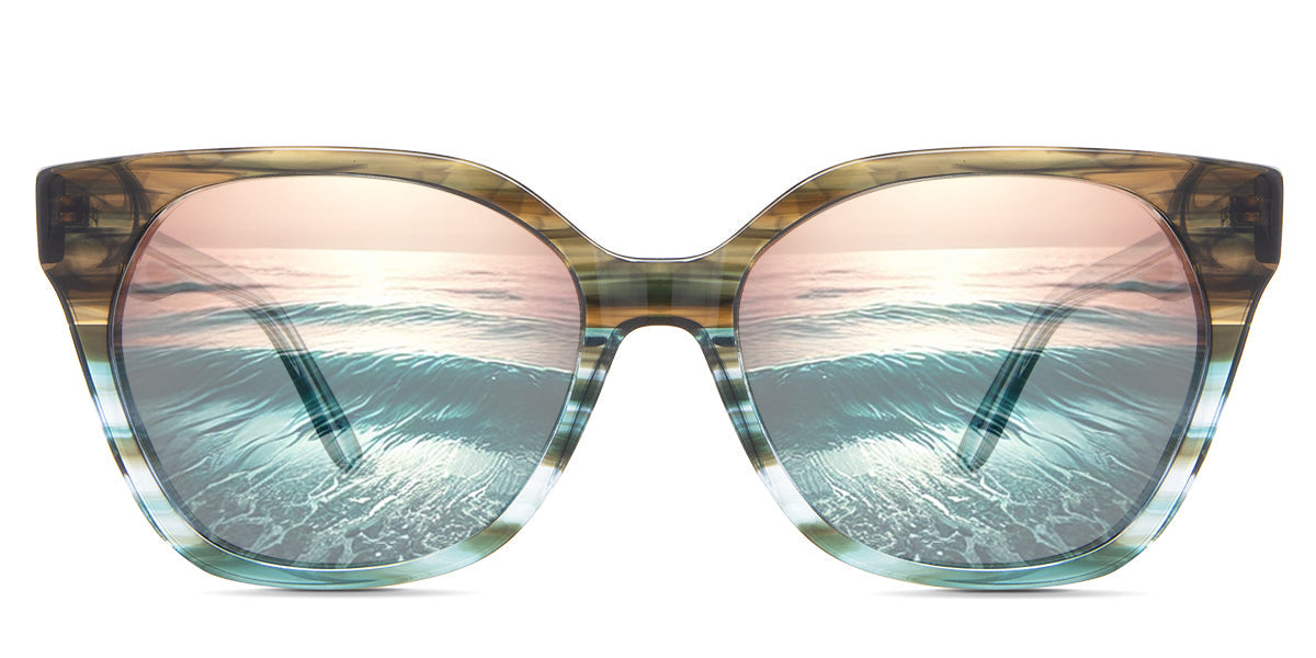 Josie Women's Prescription Tinted Glasses - Fashionable & UV Protection Eyewear for Reading, Driving & Outdoor Activities