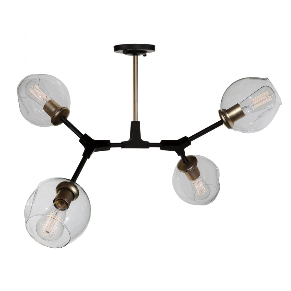 Danyon Ceiling Mount Light Fixture - Open Box - Perfect for Living Room, Bedroom, and Kitchen Lighting