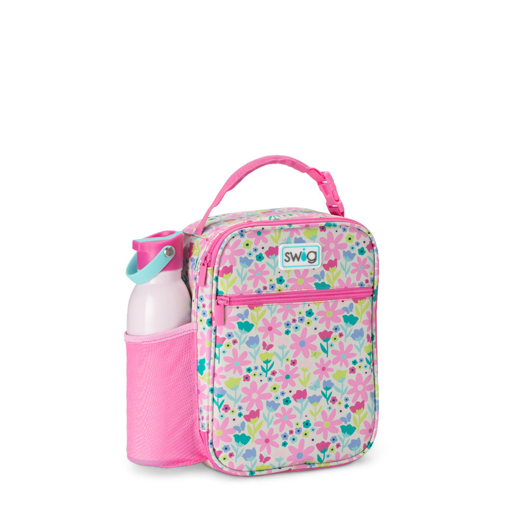 Flower Power Boxxi Insulated Lunch Bag for Women & Men - Leakproof Reusable Lunch Tote for Work, School, Picnic & Outdoor Activities