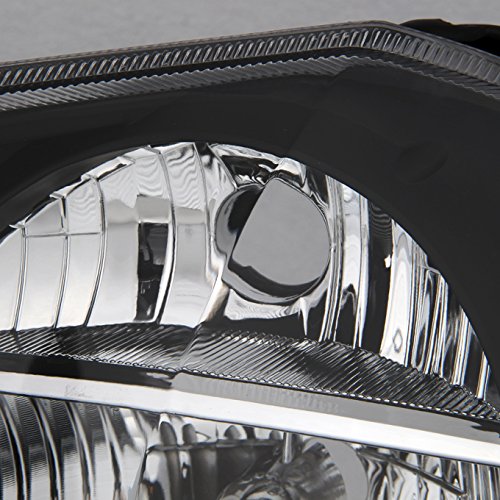 AKKON Black Headlights & LED Smoke Tail Lights for 2005-2008 Dodge Magnum - Left & Right Side Replacement - Upgrade Your Car's Style & Night Visibility for Driving & Custom Builds