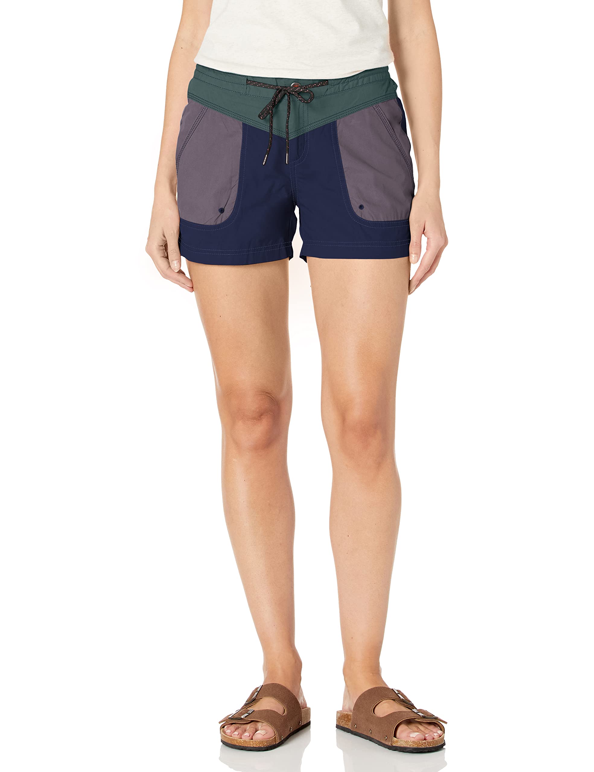 Columbia Women's Down The Path Short - Lightweight Hiking & Running Shorts for Outdoor Adventures, Travel & Gym Workouts