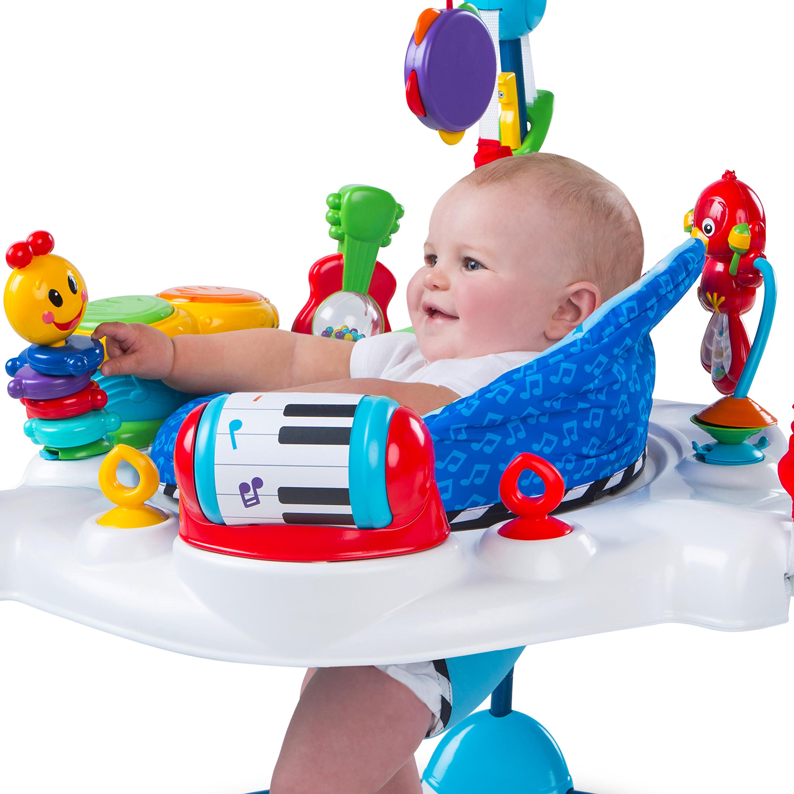 Baby Einstein Neighborhood Symphony Activity Jumper - Interactive Infant Entertainer with Lights, Music & Developmental Toys for Babies 6+ Months (Up to 25 lbs) | Perfect for Playtime, Learning & Motor Skills Development | Unisex Design for Boys & Girls