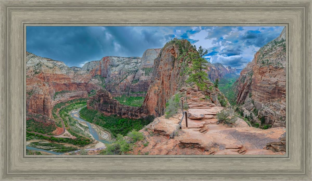Angel's Landing Panoramic View Hiking Backpack - Lightweight & Durable for Outdoor Adventures, Camping, and Travel