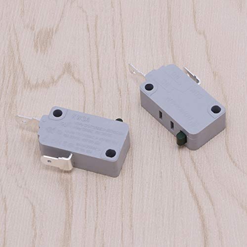 1Pc 5E4 10T105 Microwave Oven Door Micro Switch Normally Close KW3A Replacement Part - Perfect for Microwave Repair & DIY Home Appliance Maintenance