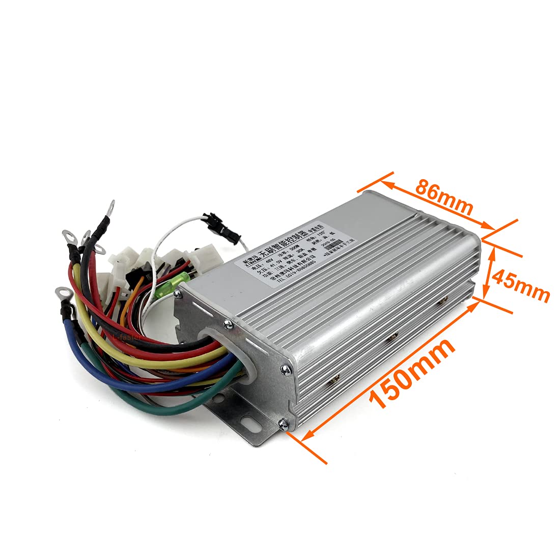 48V 500W Electric Tricycle Conversion Kit - Brushless Motor with Gear Reduction & Throttle - Power Key Lock - Perfect for Cargo Trikes, Food Vending & Senior Mobility