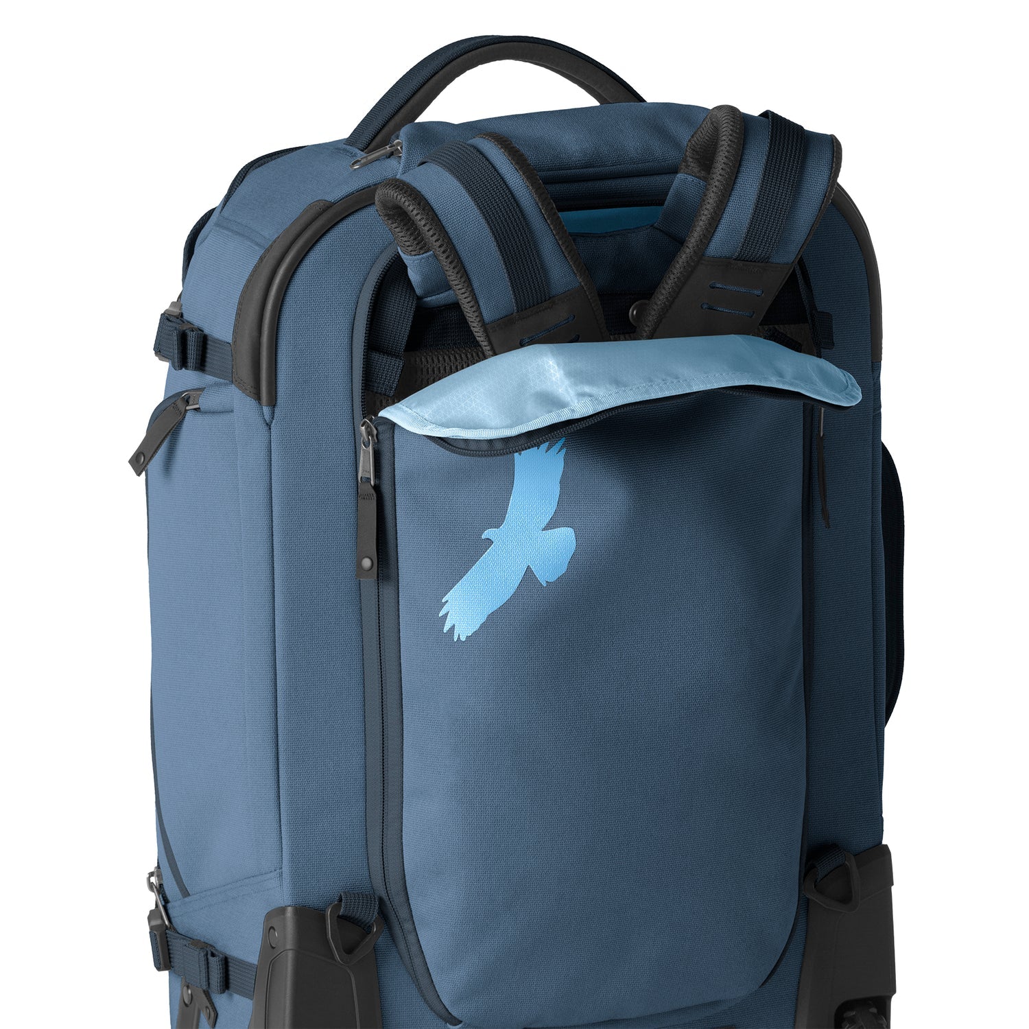 Eagle Creek Gear Warrior XE 2 Wheel Convertible Carry On Luggage - Durable Expandable Suitcase for Travel, Business Trips & Weekend Getaways