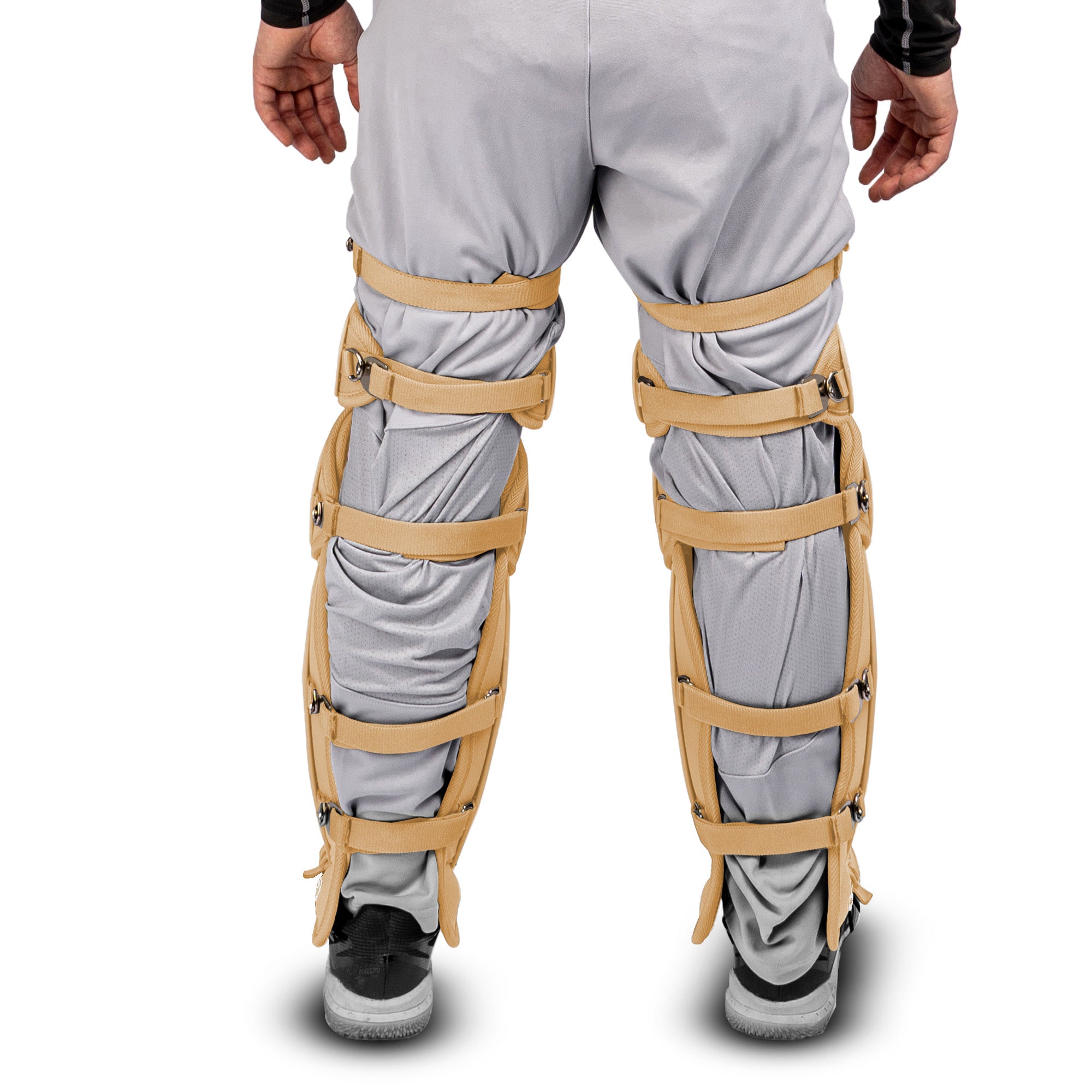 FORCE3 XS3® Pro Leg Guards for Adults - Baseball & Softball Protective Gear - Perfect for Catchers, Umpires & Players