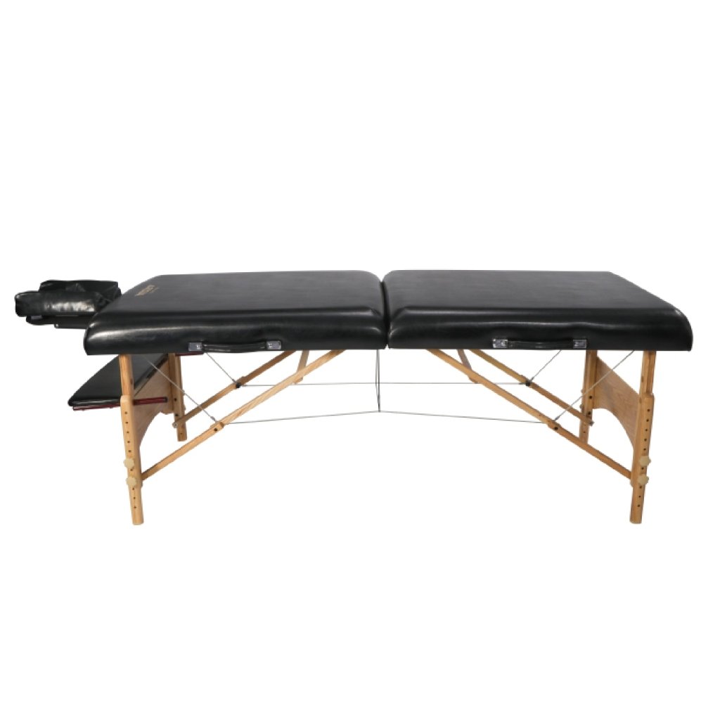 32'' Gibraltar XXL Portable Massage Table with Adjustable Height & Ambient Light System - Professional Spa, Home Massage & Physical Therapy Use