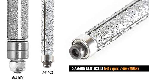 Amana Tool 44100 Diamond Coated Flush Trim Router Bit for Fiberglass, Carbon Fiber & Composite Cutting – Perfect for CNC Routing, Woodworking, and DIY Projects