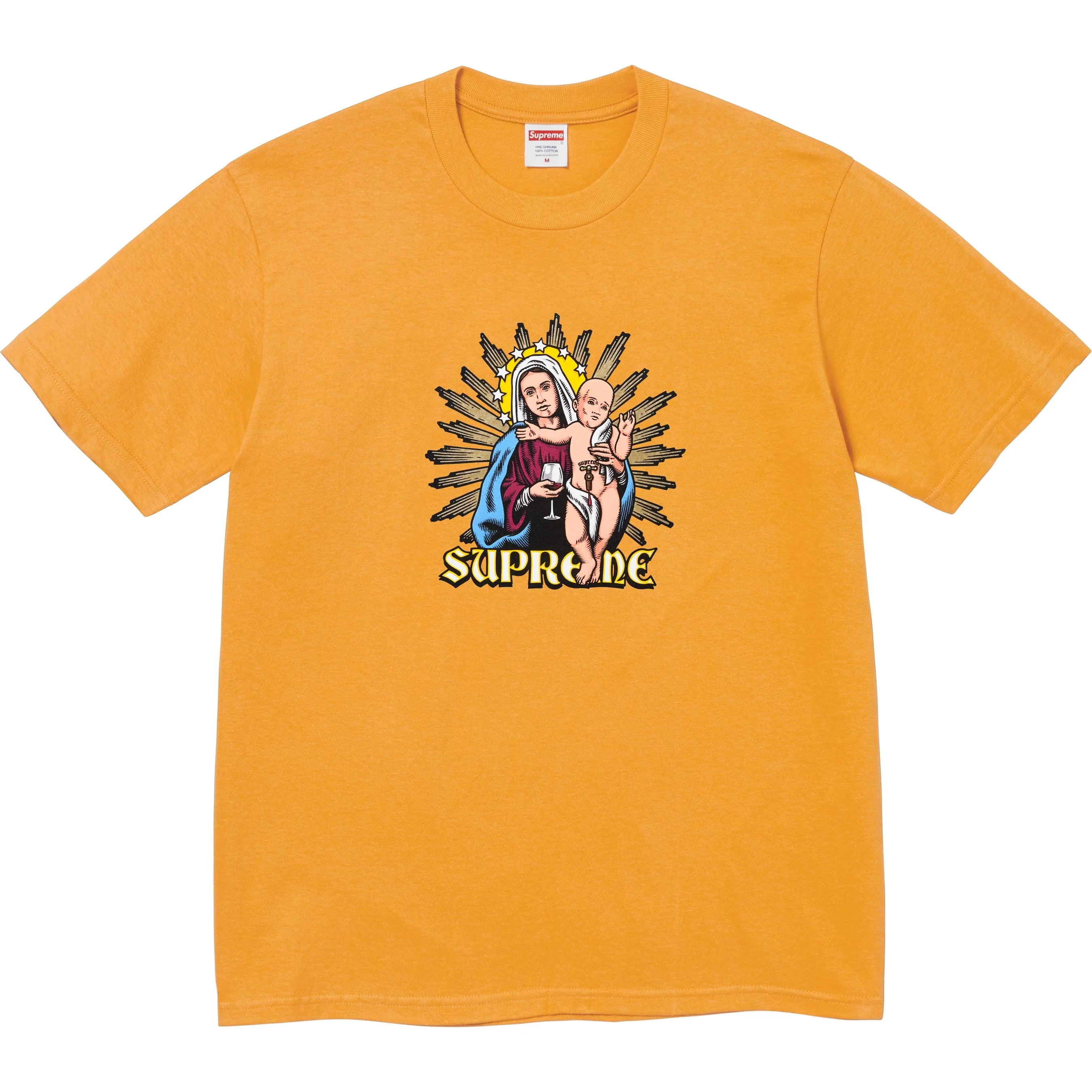 Supreme Blood Tee Mustard - Trendy Streetwear T-Shirt for Men & Women - Perfect for Casual Outfits, Concerts, and Urban Fashion
