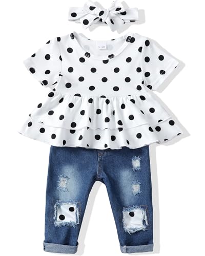 Short Bohemian Polka Dot