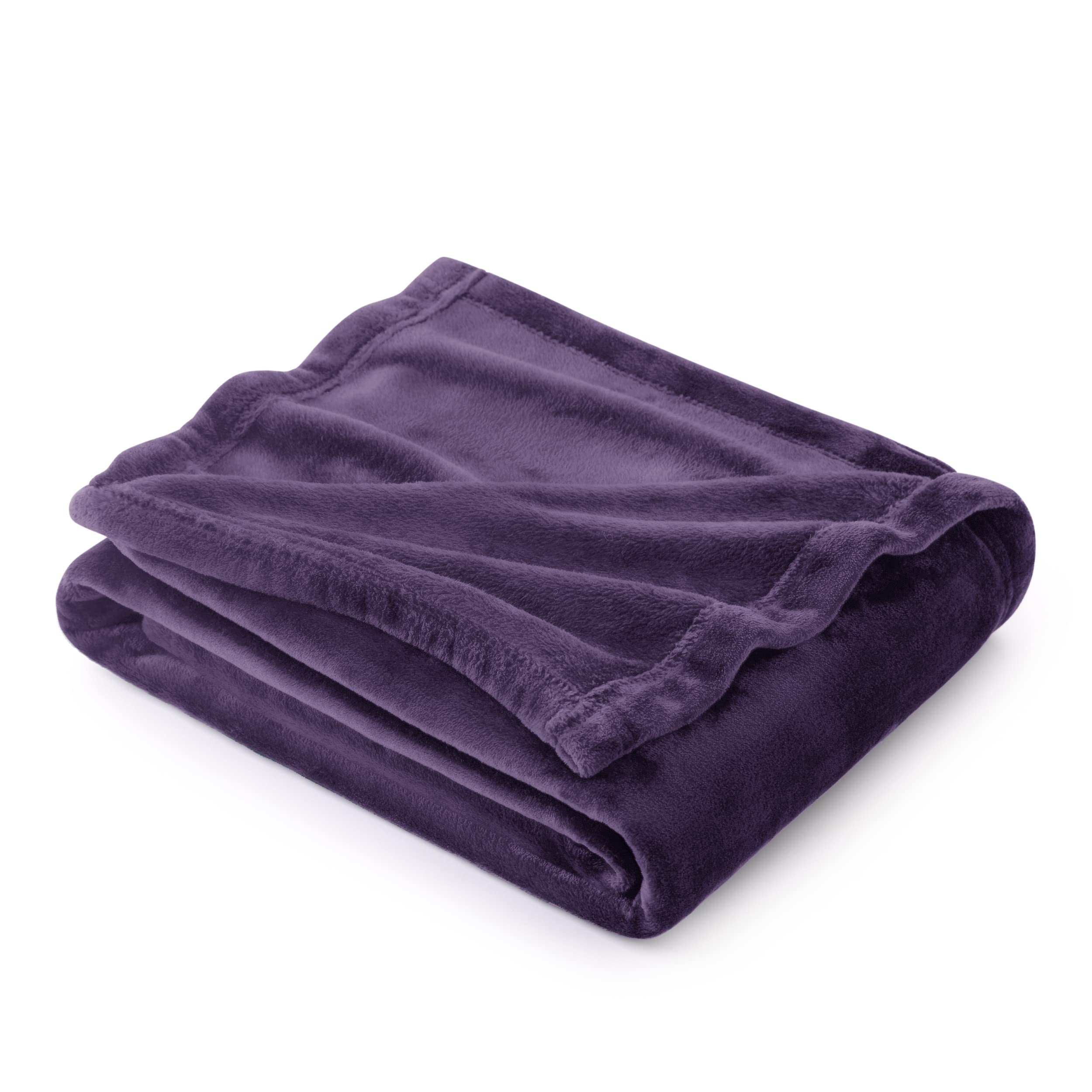 Bedsure 300GSM Fleece Throw Blanket - Ultra Soft Plush Cozy Blanket for Couch, Sofa & Bed, Lightweight Warm Blanket for Toddlers & Adults, 50x60 Inches - Perfect for Lounging, Movie Nights & Winter Comfort