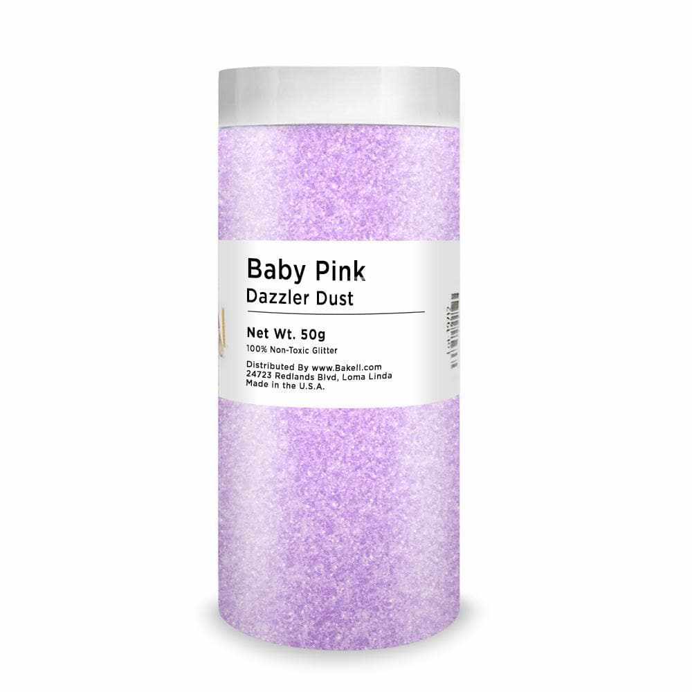 Baby Pink Craft Glitter - Dazzler Dust® for DIY Decorations, Scrapbooking & Party Supplies | Perfect for Home Decor, Wedding Invitations & Kids Art Projects