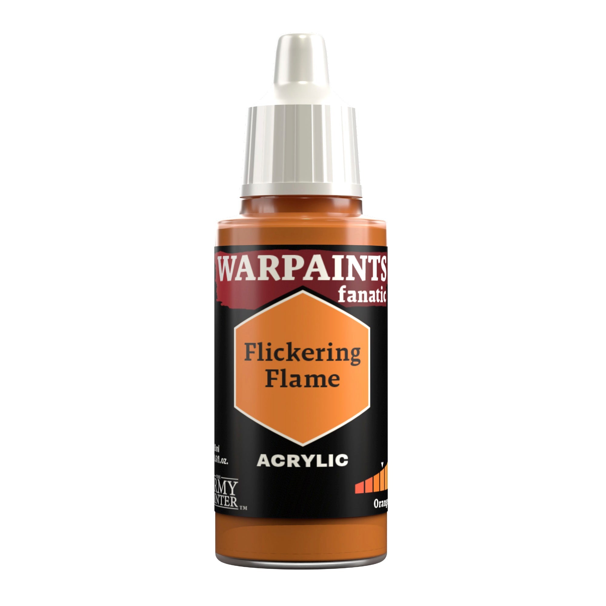 Warpaints Fanatic: Flickering Flame - High-Quality Fantasy Face Paint for Cosplay, Halloween & Theatrical Makeup - Perfect for Costume Parties & Live Action Role Playing (LARP)
