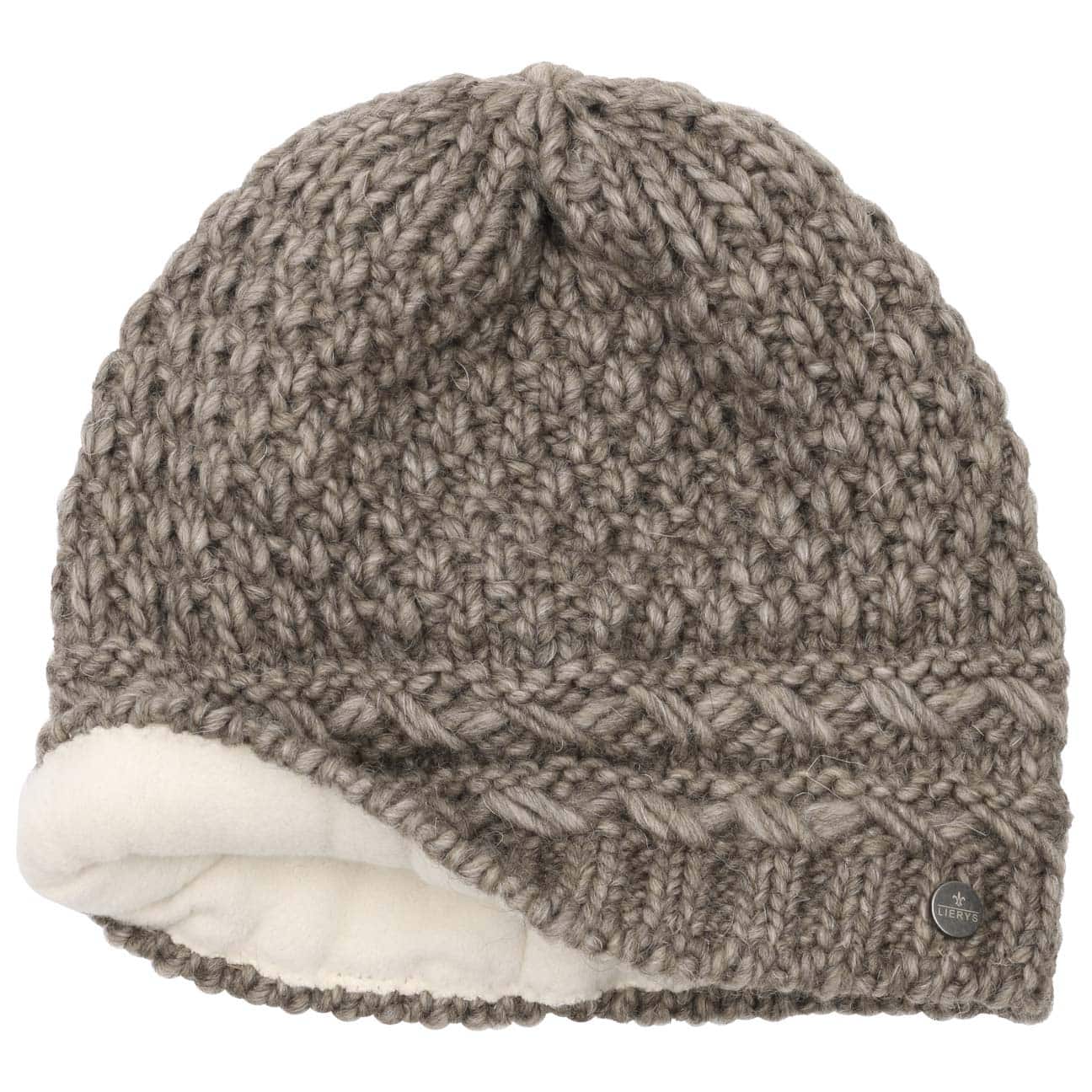 Lierys Pinea Beanie with Soft Fleece Lining - Warm Winter Knit Hat for Men & Women - Perfect for Skiing, Hiking & Outdoor Activities