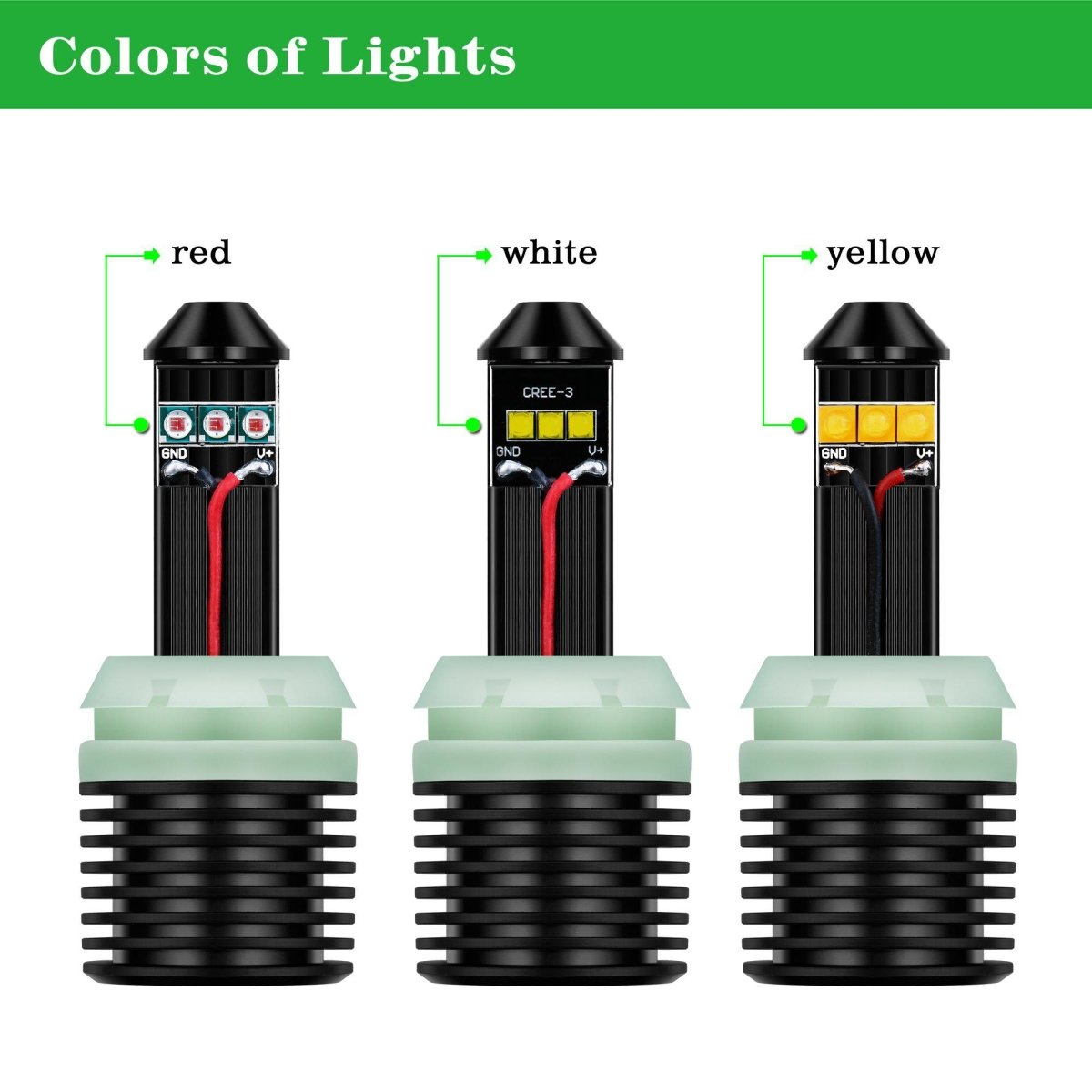 1156 LED Bulbs Amber Yellow - CAN BUS BA15S Signal Blinker Lights for Cars, Trucks, Motorcycles - Durable & Bright Turn Signal Replacement