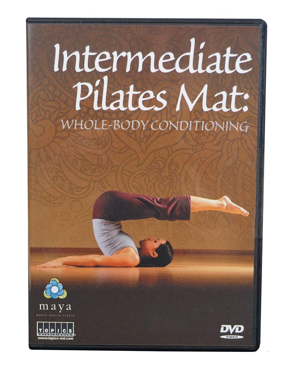Intermediate Pilates Mat Workout DVD - Full Body Conditioning & Yoga for Customized Fitness | Home Exercise, Studio Training & Physical Therapy
