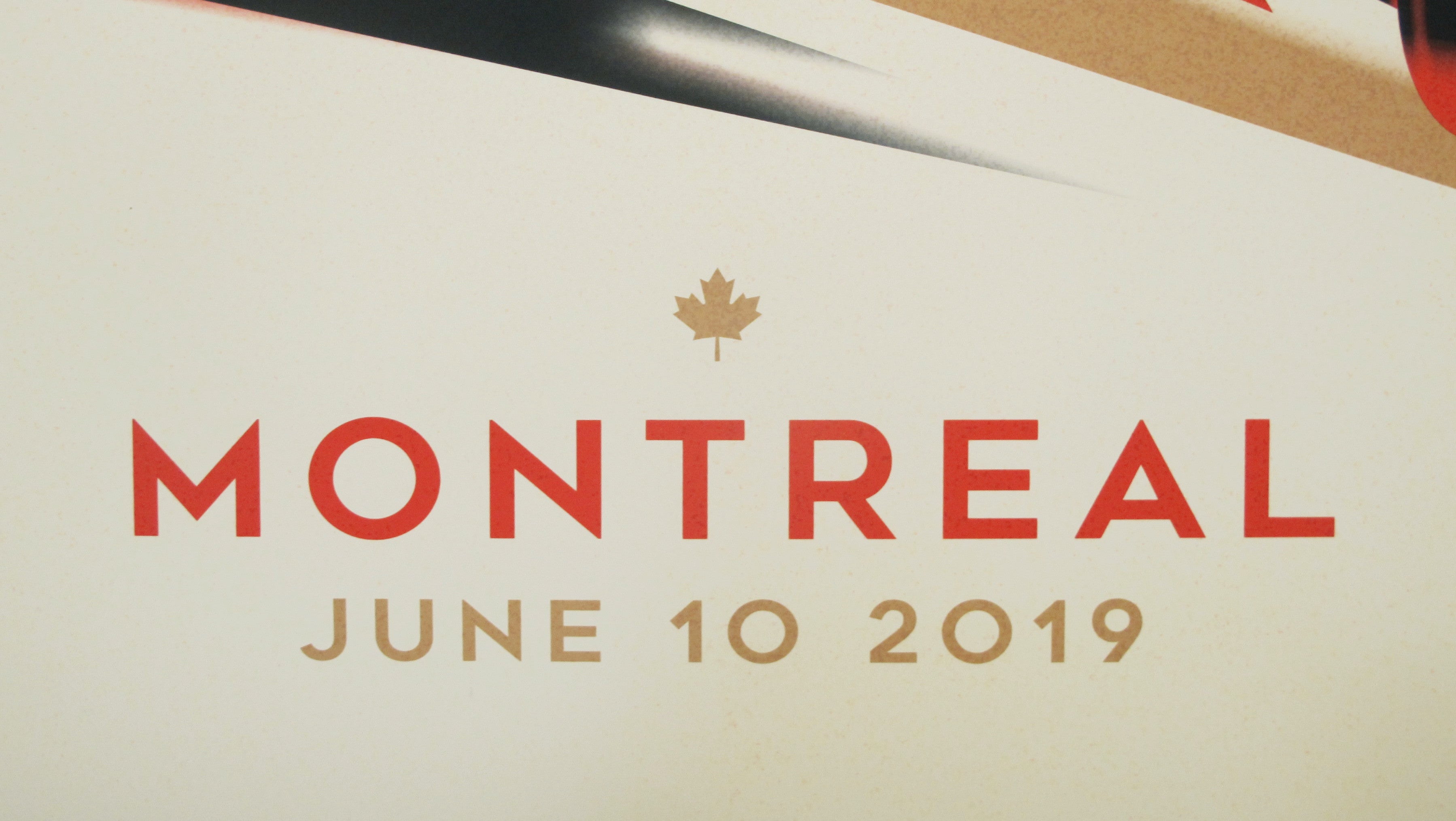 2019 Contemporary Mads Berg Sports Poster - Canadian Grand Prix, Montreal | Formula 1 Racing Wall Art Decor for Home, Office & Man Cave