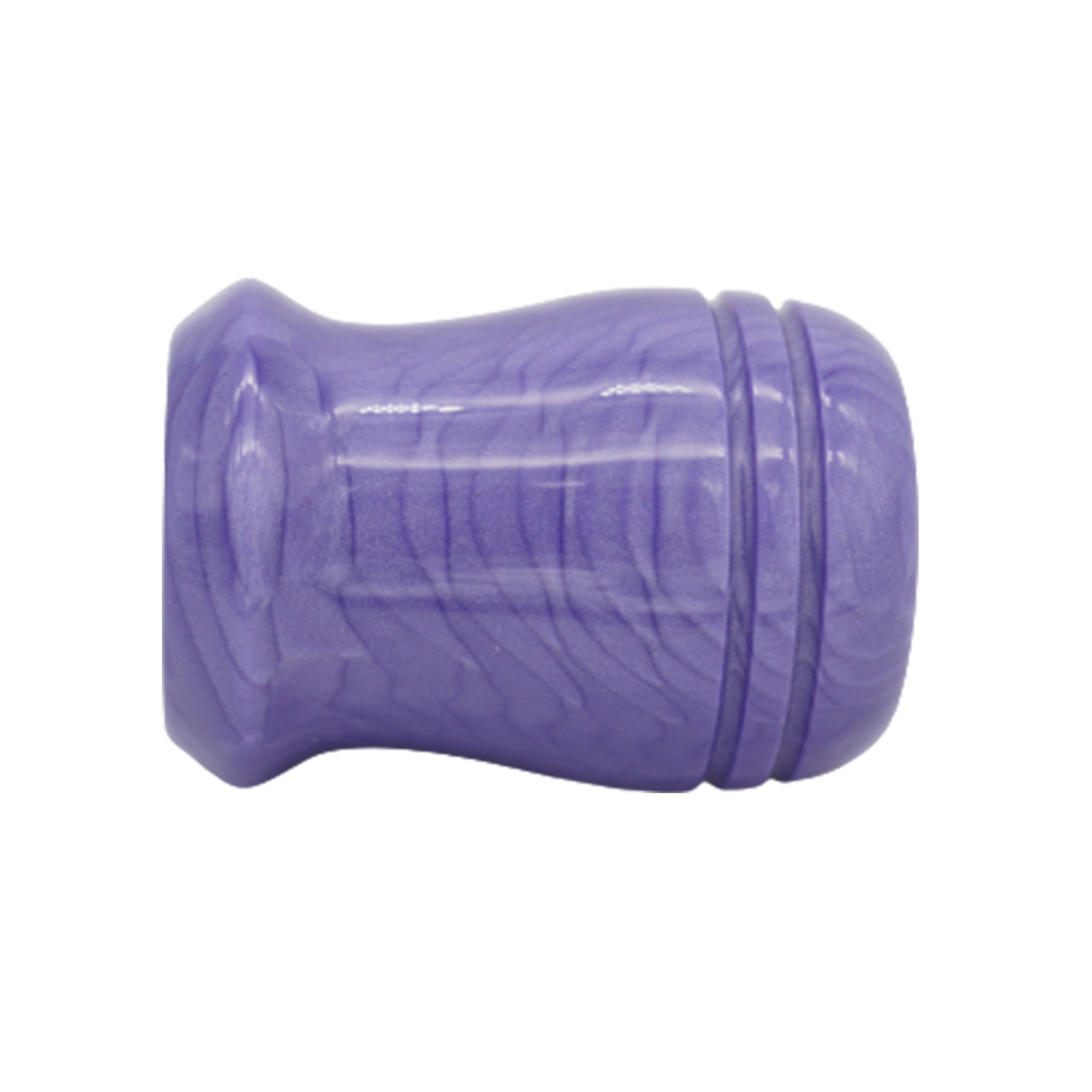 Premium Handmade Purple Snakeskin Shaving Brush Handle - Fits 24mm & 26mm Knots - Perfect for Wet Shaving, Grooming Kits & Luxury Bathroom Essentials