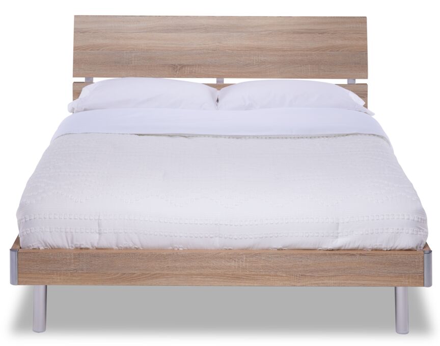 Bellmar 3-Piece King Bed Set in Driftwood Finish - Modern Bedroom Furniture for Master Suite or Guest Room