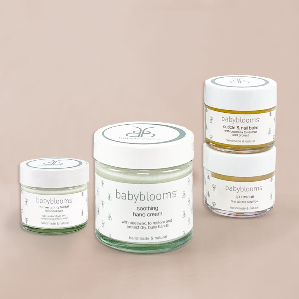 All-Natural Skincare Gift Set with Canvas Pouch - Perfect Mother's Day Present for Spa & Self-Care Moments