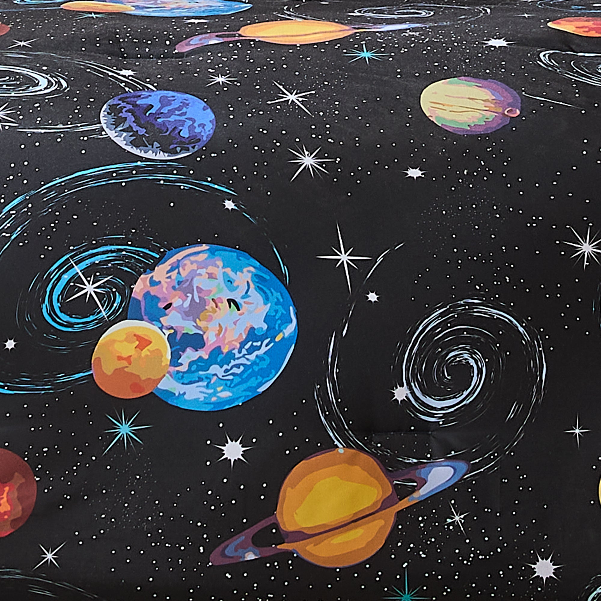Mysterious Universe Comforter Set - Galaxy Themed Bedding for Kids & Teens - Perfect for Space Lovers' Bedrooms & Dorm Rooms
