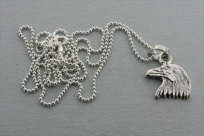 Eagle Pendant Necklace with 55cm Ball Chain - Stylish Jewelry for Men & Women - Perfect for Gifts, Everyday Wear & Special Occasions