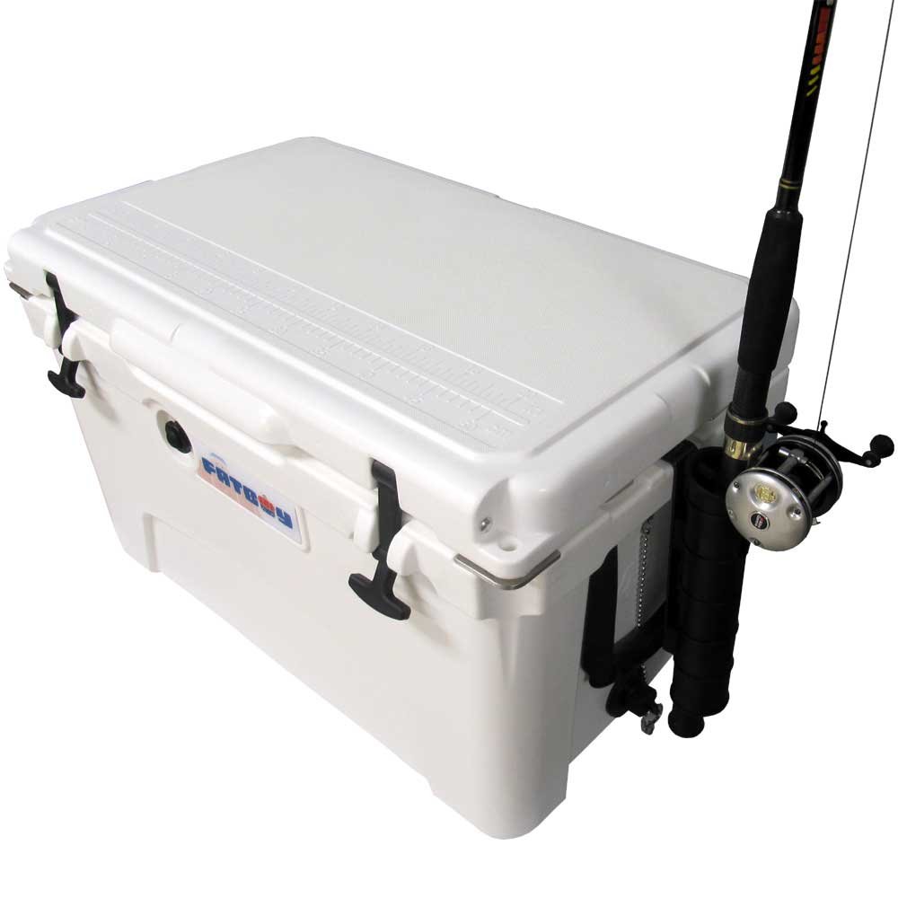 Premium Rotomolded Cooler with Fishing Rod Holder - Fits Yeti, RTIC & More - Perfect for Camping, Fishing & Outdoor Adventures