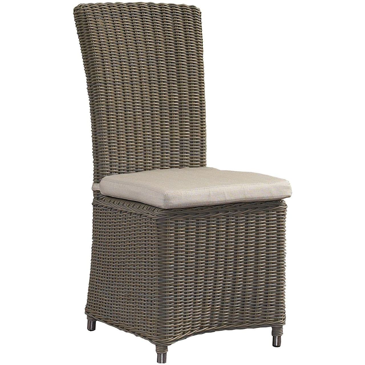 Padma's Plantation OL-NCO12-ECO Eco-Friendly Outdoor Ottoman - Waterproof Patio Furniture for Garden, Poolside & Deck Relaxation