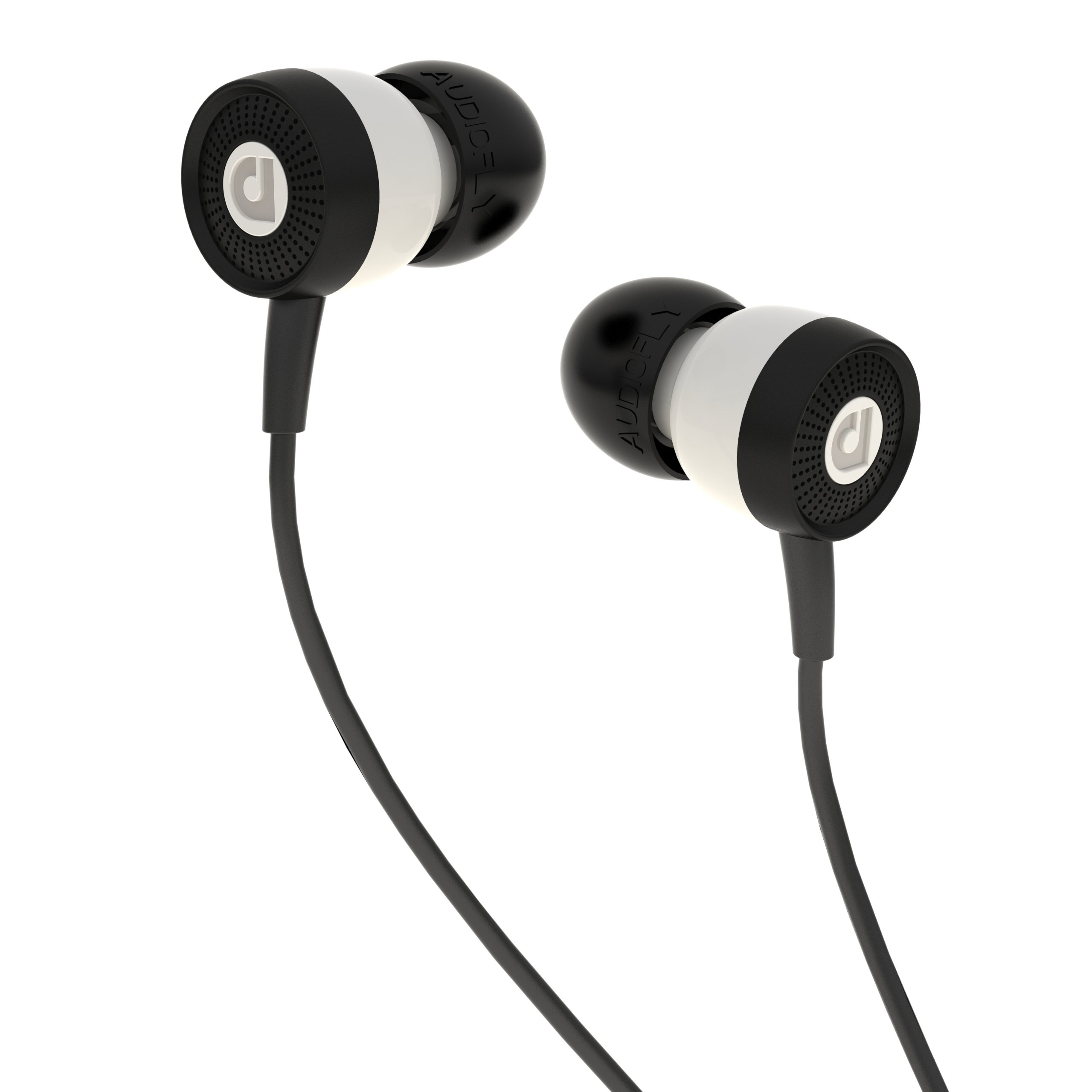 Audiofly 45 Series Professional Wired Headset with Noise-Canceling Microphone - White (Perfect for Gaming, Online Meetings & Music Listening)