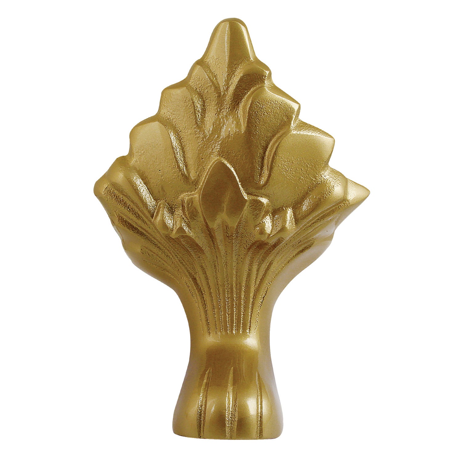 Aqua Eden VCTNC7 4-Piece Lion Paw Cast Iron Tub Feet Set in Brushed Brass - Vintage Clawfoot Bathtub Legs for Classic Bathroom Decor