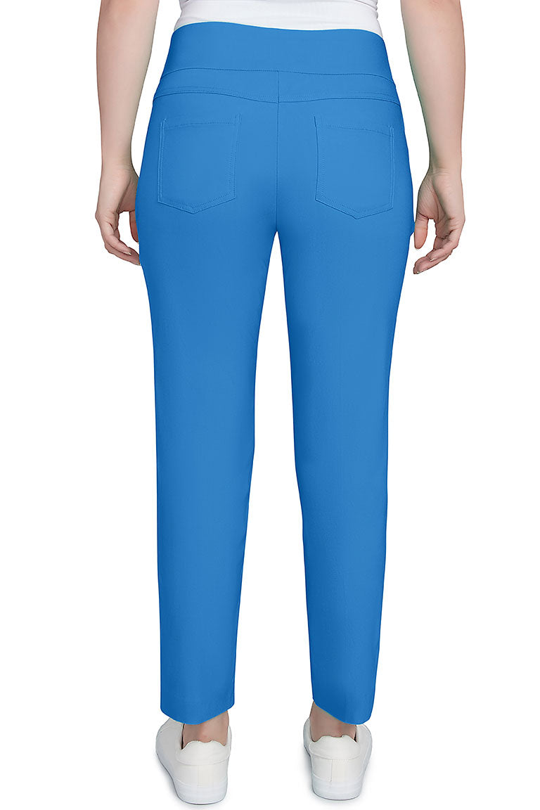 Silky Soft Pull-On Ankle Pants for Women - Comfortable Stretch Lounge Pants for Yoga, Travel & Home Wear