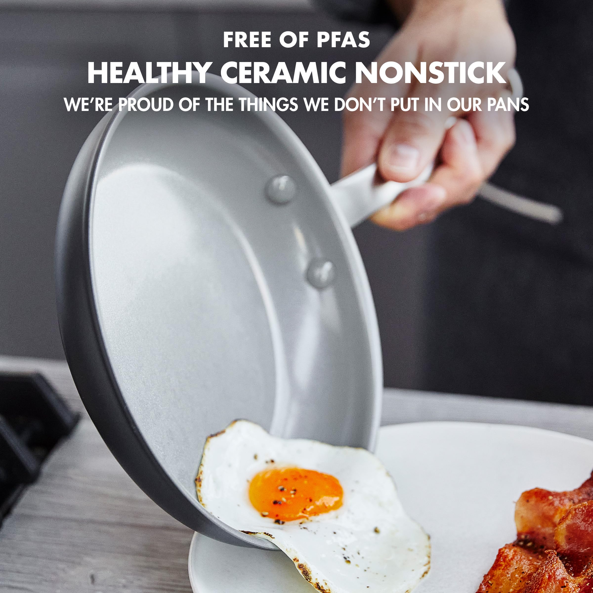 GreenPan Chatham Hard Anodized Healthy Ceramic Nonstick 8