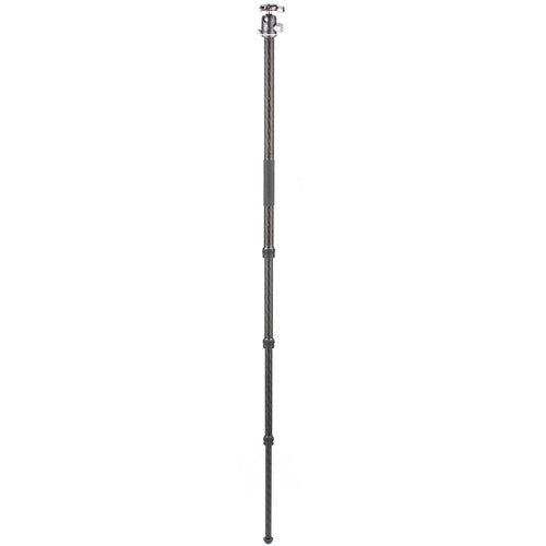 Benro Rhino Carbon Fiber 3-Series Tripod & Monopod with VX30 Ball Head - 4-Section Legs for Travel, Photography & Videography
