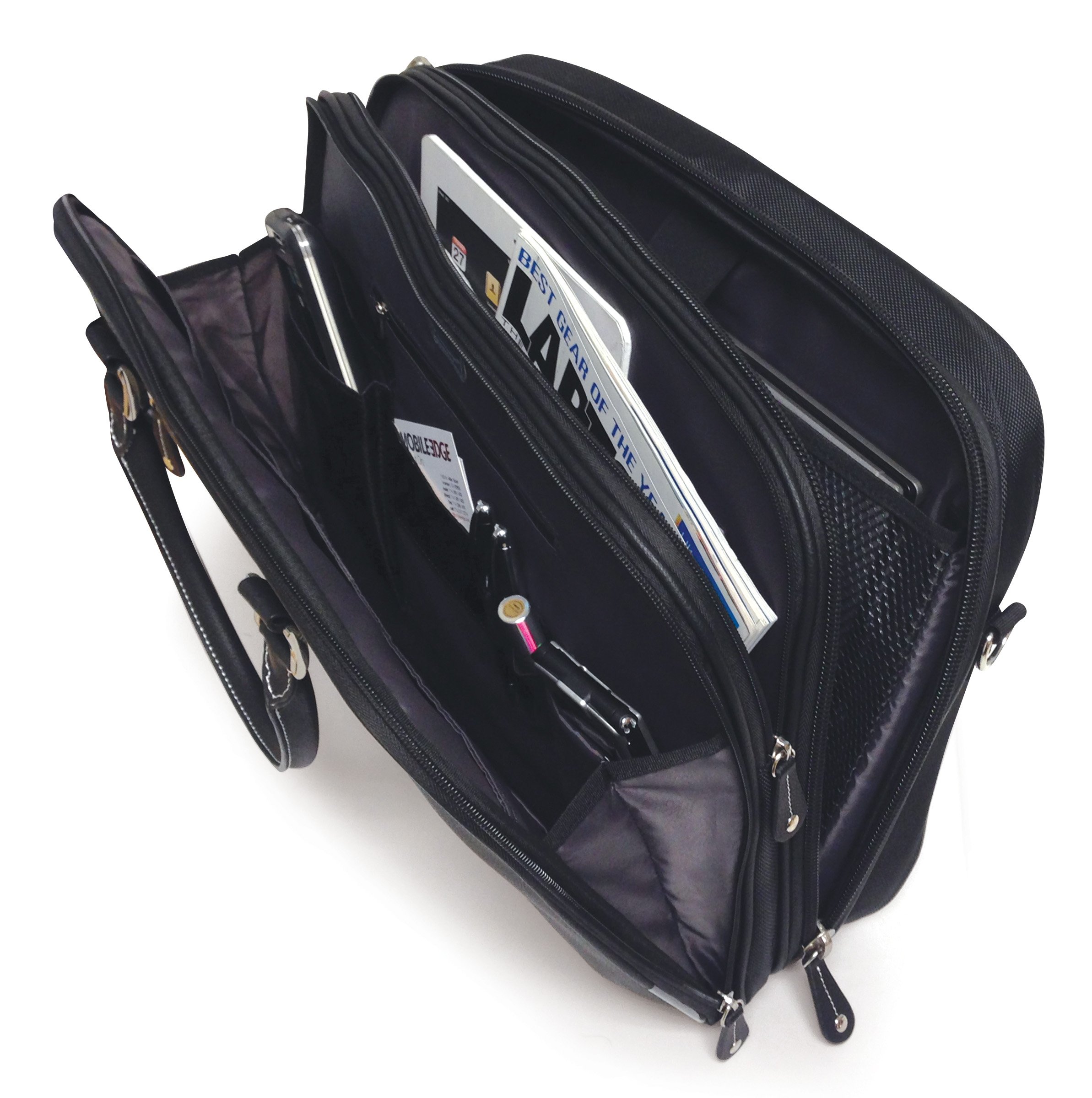 Stylish Herringbone Laptop Bag for Women - Fits 16