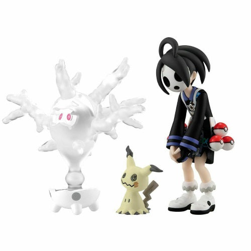 Bandai Pokemon Scale World 1/20 Figure Set - Allister, Cursola & Mimikyu | Collectible Anime Action Figures for Display, Gaming & Gift Giving
