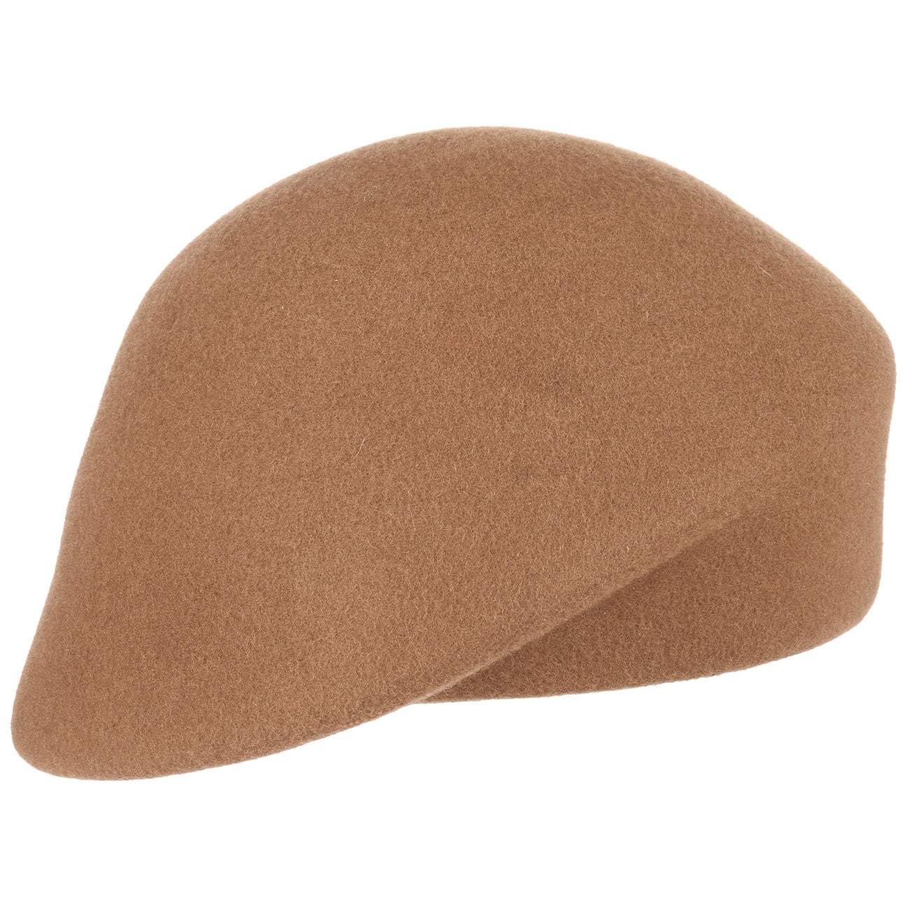 Lierys Fabiana Felt Beret Hat for Women - Classic Wool Blend Cloche Hat for Fall & Winter Fashion, Outdoor Activities, and Church Occasions